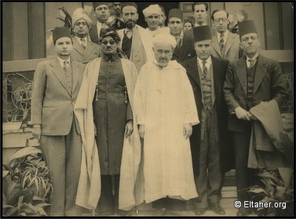 1947 - Abdelkrim and some Maghreb Bureau edited